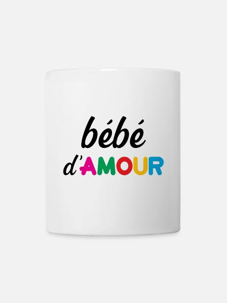 bébé d'Amour - Mug blanc - blanc