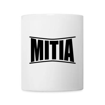 Idée cadeau t-shirt t-shirt Mitia - Mug blanc - blanc - Devant