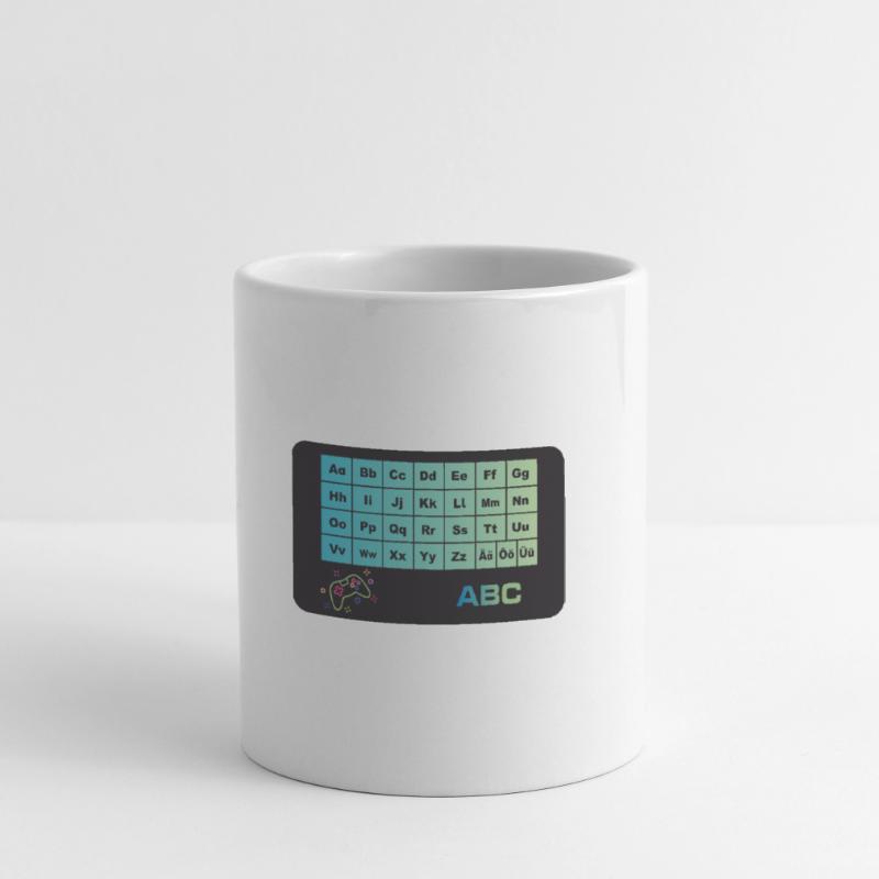 Spielecontroller - ABC Alphabet Tasse