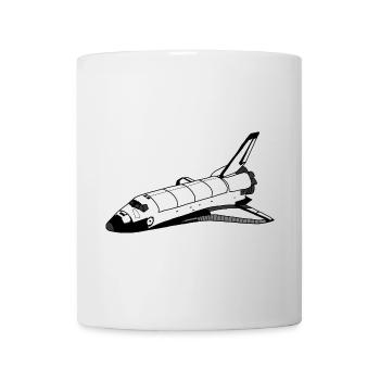 Navette spatiale - Mug blanc - blanc - Devant