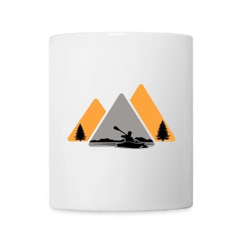 Kayak Kayak Kayak Tour en kayak Pagayer - Mug blanc - blanc - Devant
