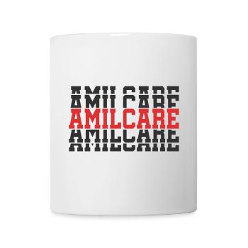 t-shirt Amilcare t-shirt gift stacked text - Mug - white - Front