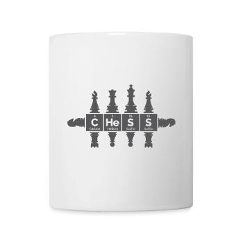 figurines rétro tableau périodique drôle icône logo - Mug blanc - blanc - Devant