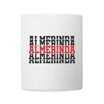 Almerinda t-shirt gift t-shirt stacked text - Mug - white - Front