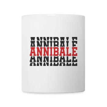 t-shirt Annibale t-shirt gift stacked text - Mug - white - Front