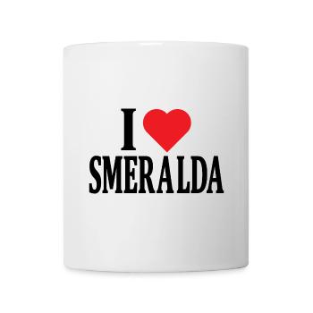 t-shirt I love Smeralda t-shirt gift idea - Mug - white - Front