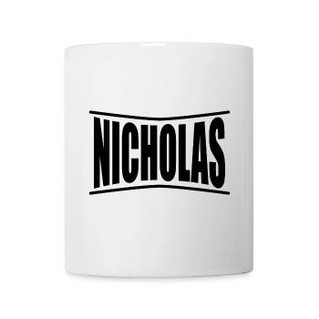 Nicholas T-Shirt T-Shirt Geschenkidee - Tasse - Weiß - Vorne