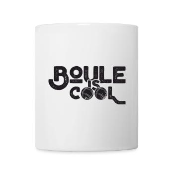 Boule is cool! Bouler Outfit Boule Kugeln - Tasse - Weiß - Vorne