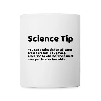 Science Tip Dicton Drôle - Mug blanc - blanc - Devant