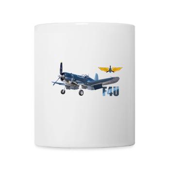F4U Corsair - Tasse - Weiß - Vorne