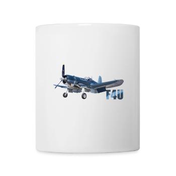 F4U Corsair - Tasse - Weiß - Vorne