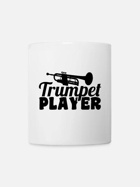 Trompettiste - Mug blanc - blanc