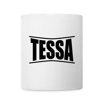 Tessa T-Shirt T-Shirt Geschenkidee - Tasse - Weiß - Vorne