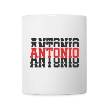 Antonio t-shirt gift idea stacked text - Mug - white - Front