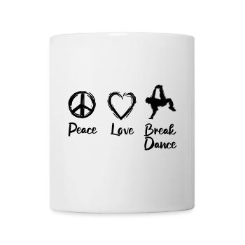 Breakdancer Liebe - Tasse - Weiß - Vorne