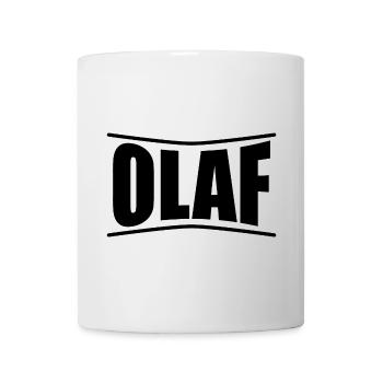 Idée cadeau t-shirt t-shirt Olaf - Mug blanc - blanc - Devant