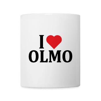 T-Shirt I love Elm T-Shirt Geschenkidee - Tasse - Weiß - Vorne