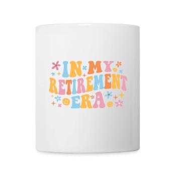 À l’époque de ma retraite, j’ai - Mug blanc - blanc - Devant