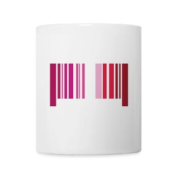 LGBT Pride Month - I Was Born This Way (Lesbian) - Mug - white - Front