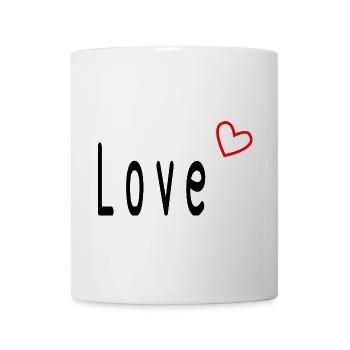LOVE. HEART. HEARTS. HEART. FATHER's DAY - Mug - white - Front