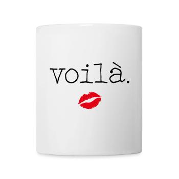 Voilà - Little French Speaking - Tasse - Weiß - Vorne