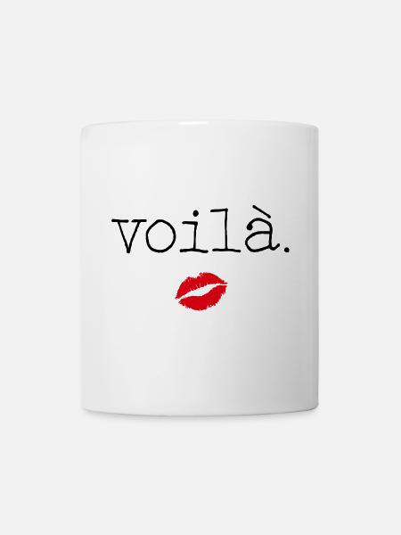 Voilà - Little French Speaking - Tasse - Weiß