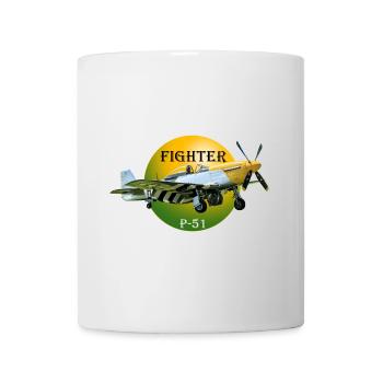 P-51 - Tasse - Weiß - Vorne