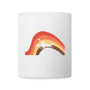 Kajakfahren Rafting Wildwasser - Tasse - Weiß - Vorne