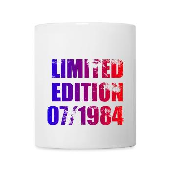 40e anniversaire édition limitée 07/1984 - Mug blanc - blanc - Devant
