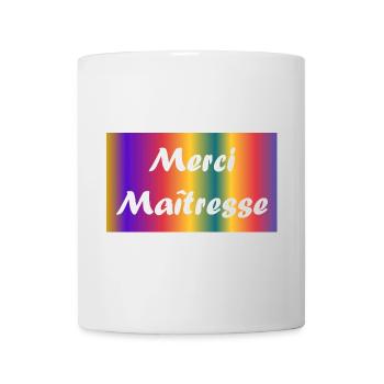 GELIEBTE. VIELEN DANK. DANKE HERRIN - Tasse - Weiß - Vorne