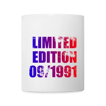 33rd Birthday Limited Edition 09/1991 - Mug - white - Front