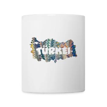 Map of Turkey E 73 - Mug - white - Front