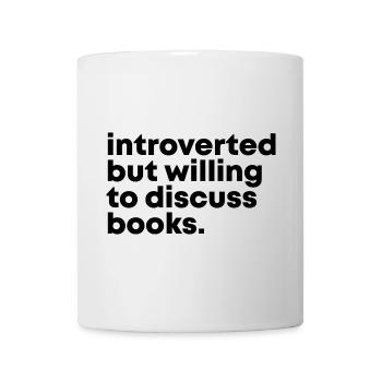 Lesen - Tasse - Weiß - Vorne
