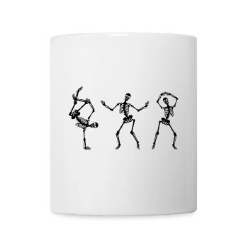 Dancing skeletons - Mug - white - Front