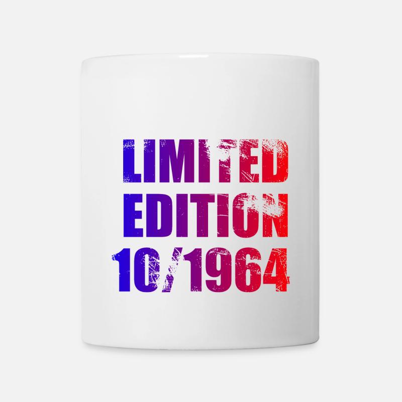 60. Geburtstag Limited Edition 10/1964 - Tasse - Weiß