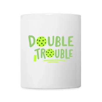 Pickleball-Spieler - Tasse - Weiß - Vorne