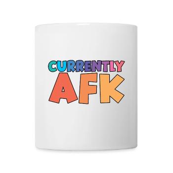 Actuellement Afk - Mug blanc - blanc - Devant