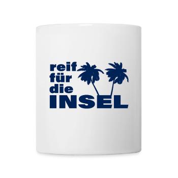 READY FOR THE ISLAND - Mug - white - Front