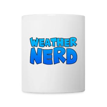 Weather Nerd - Tasse - Weiß - Vorne