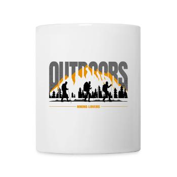 Hiking Lovers - Tasse - Weiß - Vorne