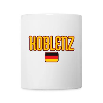 Koblenz Germany Flag Design - Mug - white - Front