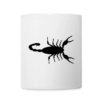 Animaux venimeux Empereur Scorpion - Mug blanc - blanc - Devant