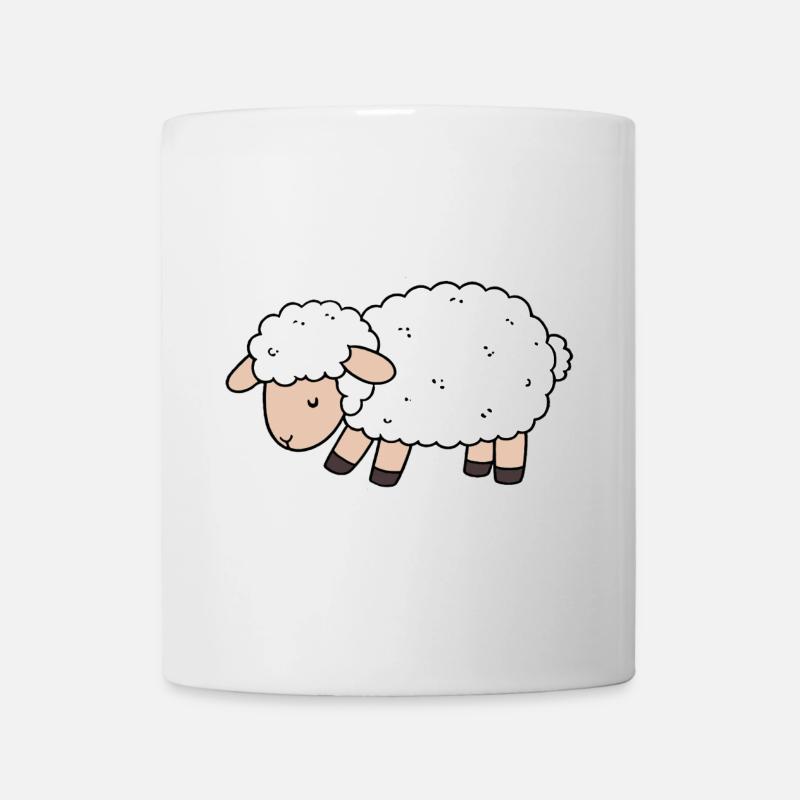 Schaf - Tasse - Weiß