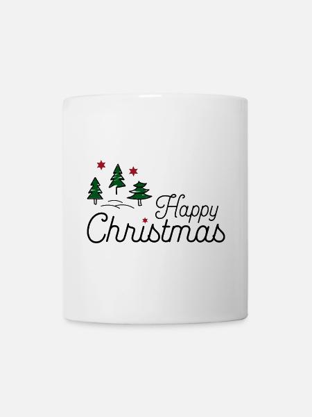 Weihnachtsdesign für Weihnachtsgeschenke - Tasse - Weiß
