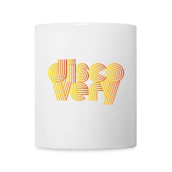 Disco Very Retro Lines - Mug - white - Front
