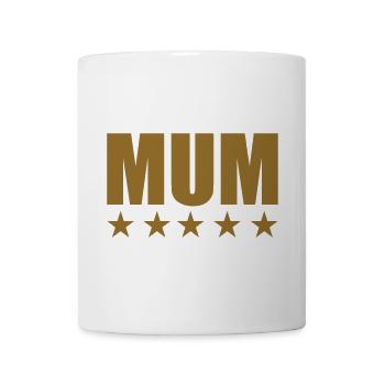 5-Star Mom - Mother's Day - Mug - white - Front