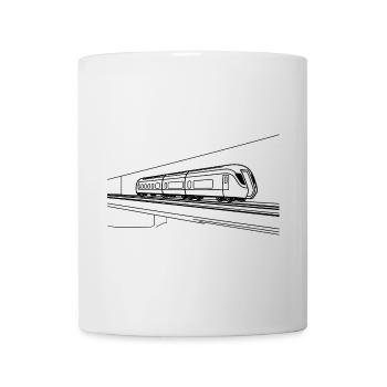 Railway Sketch - Mug - white - Front