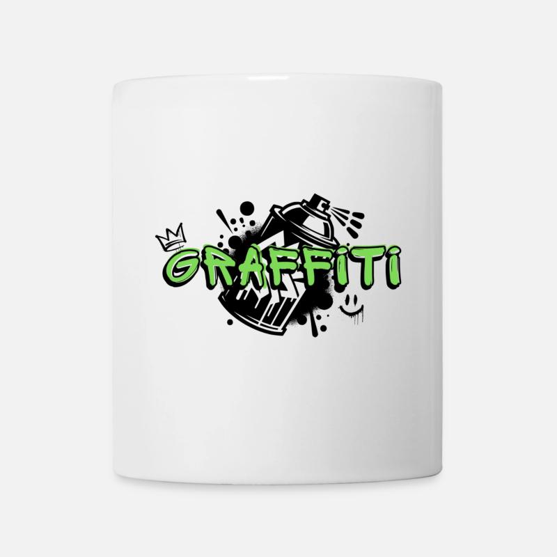 Graffiti - Mug blanc - blanc