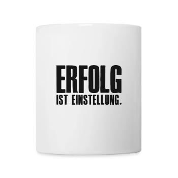 Success is attitude founder entrepreneur - Mug - white - Front