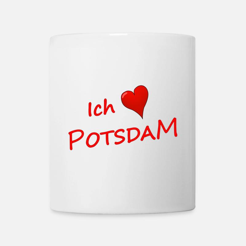 ICH LIEBE POTSDAM - Tasse - Weiß
